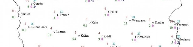 Ocena aktualnej i prognozowanej sytuacji meteorologicznej i hydrologicznej Prognoza na okres od godz. 07.00 dnia 10.01.2011 do godz. 07.00 dnia 11.01.2011 W dzień na wschodzie i południu, a początkowo także w...
